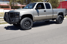 Iron Bull heavy duty front bumper for 2000-2002 Chevy Silverado 2500/3500, rugged steel design for maximum protection and upgrade