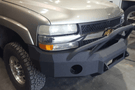 Iron Bull heavy duty front bumper for 2000-2002 Chevy Silverado 2500/3500, rugged steel design for maximum protection and upgrade