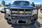 Iron Bull Heavy Duty Front Bumper installed on a Chevy Silverado 2500/3500 2007-2010, showcasing a durable Chevy Silverado front bumper design