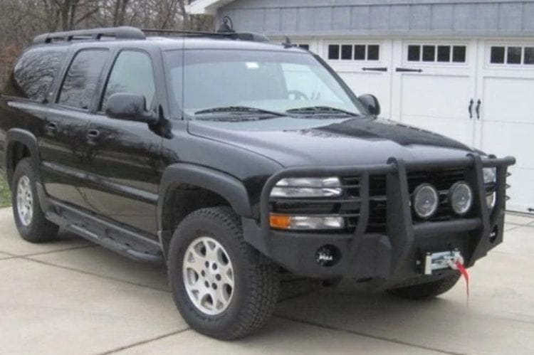 Iron Bull custom front bumper #64 for 1999–2002 Chevy Silverado 1500 featuring steel construction and a rugged custom design