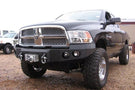 Iron Bull custom front bumper #58 for 2009–2012 Ram 1500 featuring steel construction and a rugged custom truck design
