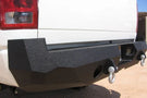Steel custom rear bumper #17 engineered by Iron Bull provides ultimate backend defense for a 2002-2008 Dodge Ram 1500 truck