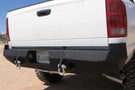 Steel custom rear bumper #17 engineered by Iron Bull provides ultimate backend defense for a 2002-2008 Dodge Ram 1500 truck