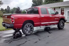Steel custom rear bumper #17 engineered by Iron Bull provides ultimate backend defense for a 2002-2008 Dodge Ram 1500 truck