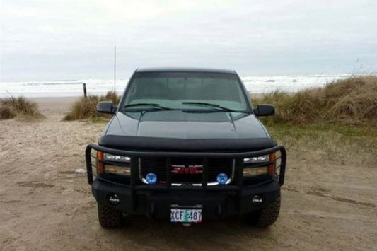 Iron Bull custom steel front bumper #57 for 1988–2000 GMC Sierra 1500 with durable steel construction and a classic truck design