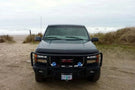 Iron Bull custom steel front bumper #57 for 1988–2000 GMC Sierra 1500 with durable steel construction and a classic truck design