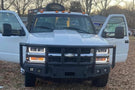 Iron Bull custom steel front bumper #57 for 1988–2000 GMC Sierra 1500 with durable steel construction and a classic truck design
