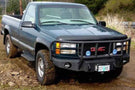 Iron Bull custom steel front bumper #57 for 1988–2000 GMC Sierra 2500/3500 featuring robust steel construction and a classic truck profile