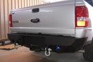 Iron Bull custom steel rear bumper #63 for 1993–2012 Ford Ranger featuring durable fabrication and rugged rear-end styling
