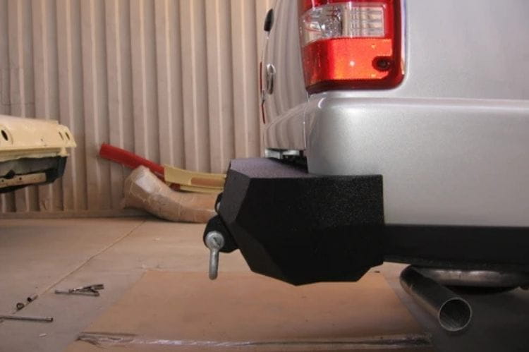 Iron Bull custom steel rear bumper #63 for 1993–2012 Ford Ranger featuring durable fabrication and rugged rear-end styling