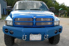 Iron Bull front bumper #14 gives your 1994-2001 Dodge Ram 1500 maximum structural defense across rocky mountain trails