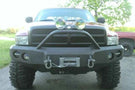 Iron Bull front bumper #14 gives your 1994-2001 Dodge Ram 1500 maximum structural defense across rocky mountain trails
