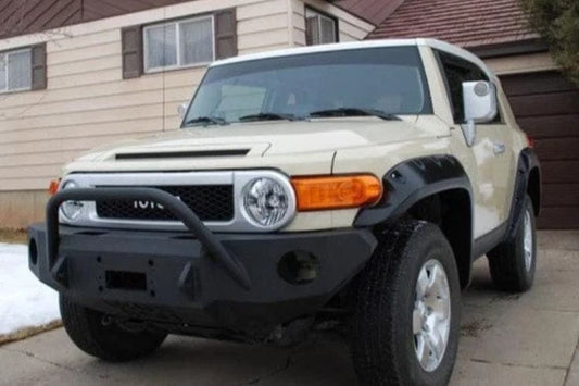 Iron Bull front bumper #49 for 2006–2014 Toyota FJ Cruiser featuring rugged construction and a trail-ready design