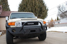 Iron Bull front bumper #49 for 2006–2014 Toyota FJ Cruiser featuring rugged construction and a trail-ready design