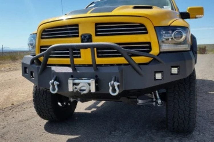 Iron Bull front bumper #52 for 2013–2022 Ram 1500 Sport Classic featuring rugged construction and a custom truck-ready design