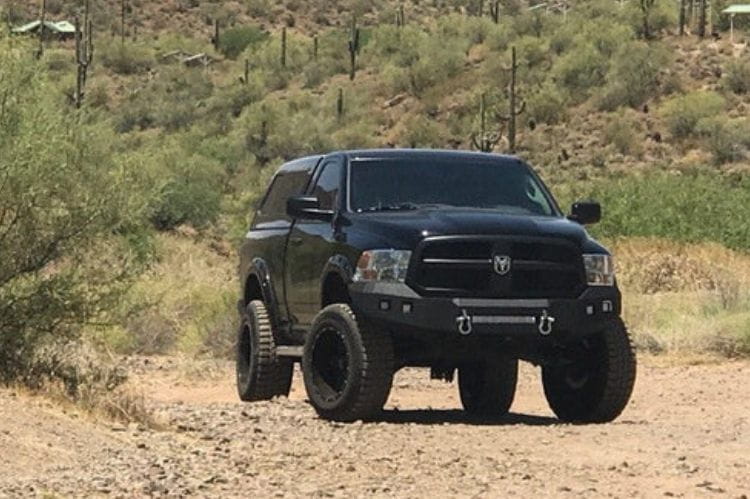 Iron Bull front bumper #52 for 2013–2022 Ram 1500 Sport Classic featuring rugged construction and a custom truck-ready design