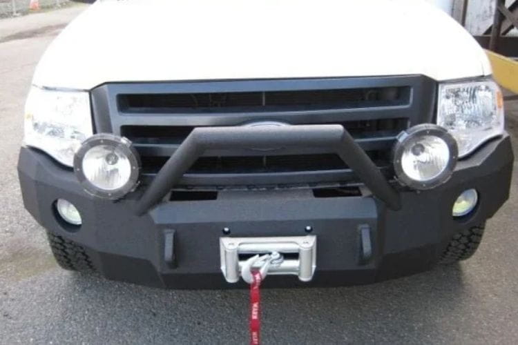Iron Bull Front Bumper #91 for 2007-2014 Ford Expedition, durable iron bull front bumper replacement for rugged truck protection