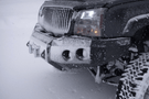 Iron Bull aftermarket front bumper for 2003-2007 Chevy Silverado 2500/3500, heavy-duty steel construction with bold upgrade design.