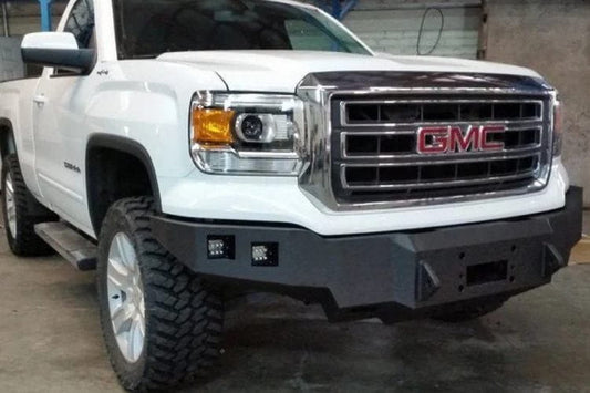 Iron Bull heavy duty front bumper #40 for 2014–2015 GMC Sierra 1500 with rugged construction and dependable truck protection