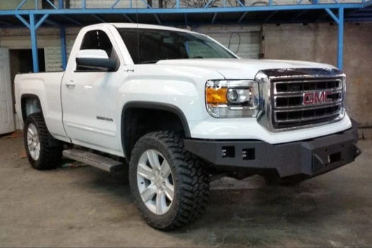 Iron Bull heavy duty front bumper #40 for 2014–2015 GMC Sierra 1500 with rugged construction and dependable truck protection