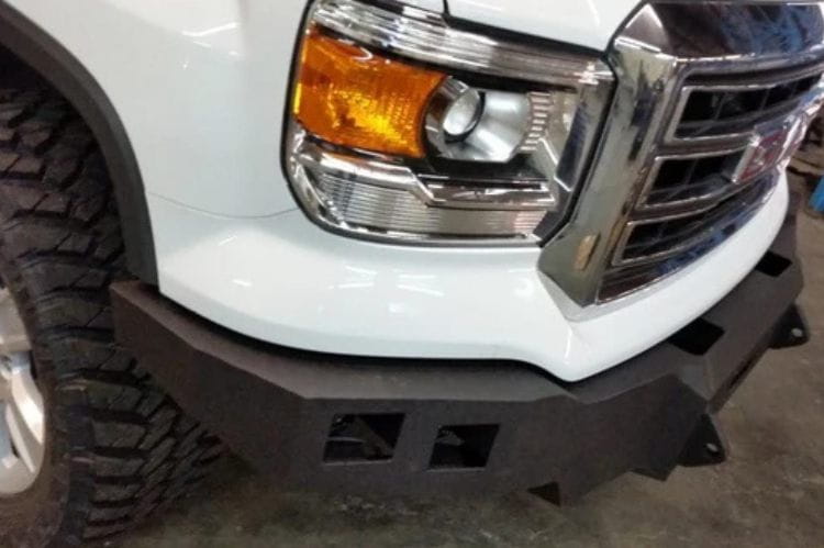 Iron Bull heavy duty front bumper #40 for 2014–2015 GMC Sierra 1500 with rugged construction and dependable truck protection