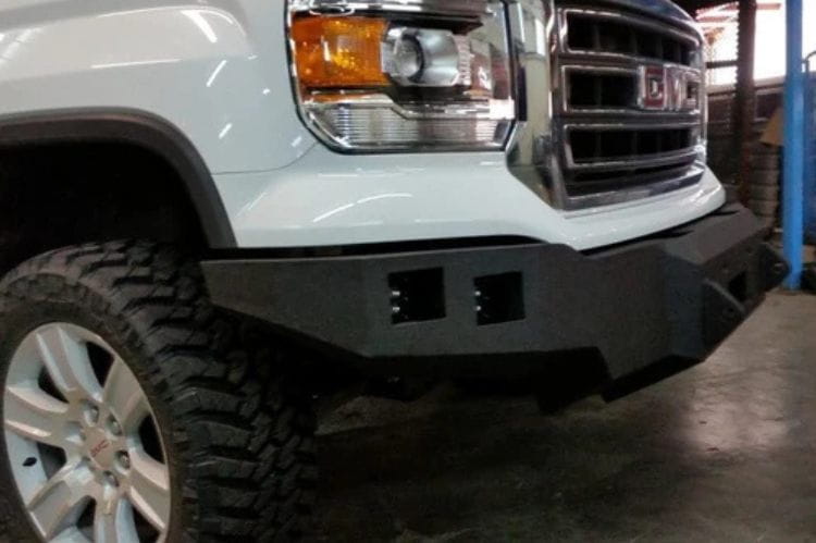 Iron Bull heavy duty front bumper #40 for 2014–2015 GMC Sierra 1500 with rugged construction and dependable truck protection