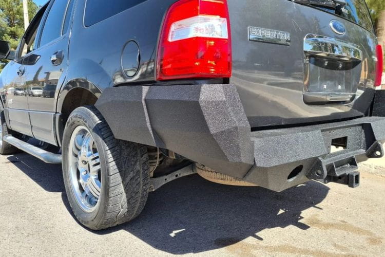 Iron Bull Heavy Duty Rear Bumper #133 for 2007-2014 Ford Expedition Non-EL, durable rear bumper for rugged truck protection needs