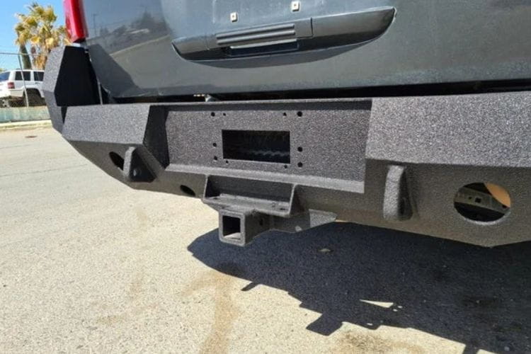 Iron Bull Heavy Duty Rear Bumper #133 for 2007-2014 Ford Expedition Non-EL, durable rear bumper for rugged truck protection needs