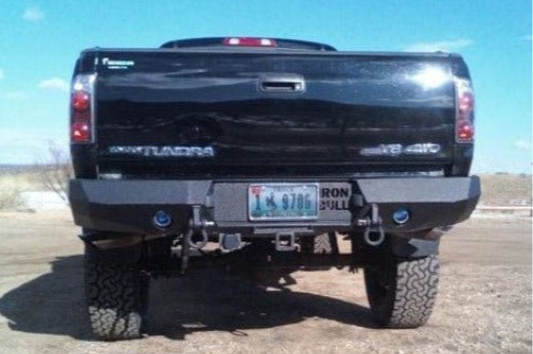 Iron Bull heavy duty rear bumper #48 for 2003–2006 Toyota Tundra featuring rugged strength and reliable rear-end protection