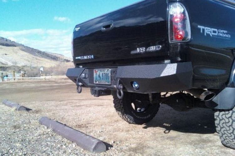 Iron Bull heavy duty rear bumper #48 for 2003–2006 Toyota Tundra featuring rugged strength and reliable rear-end protection