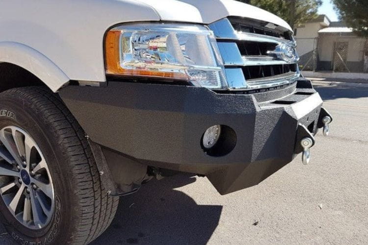 Iron Bull Heavy Duty Steel Front Bumper #115 for 2015-2017 Ford Expedition, rugged heavy duty truck bumper built for protection