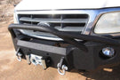 This offroad front bumper #20 from Iron Bull gives your 1997-2003 Ford F150 maximum structural defense on wild backcountry