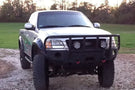 This offroad front bumper #20 from Iron Bull gives your 1997-2003 Ford F150 maximum structural defense on wild backcountry