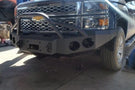 Iron Bull offroad front truck bumper #35 for 2014–2015 Chevy Silverado 1500 with rugged styling and durable protection