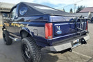 Iron Bull rear bumper #2 adds aggressive styling and heavy-duty trail armor to a classic 1987-1996 Ford Bronco