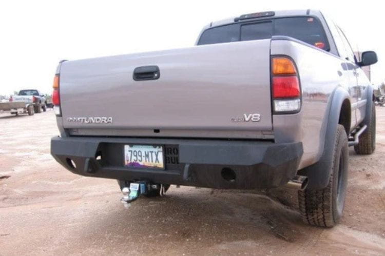 Iron Bull rear bumper #46 for 2000–2002 Toyota Tundra featuring rugged construction and a durable design for truck builds