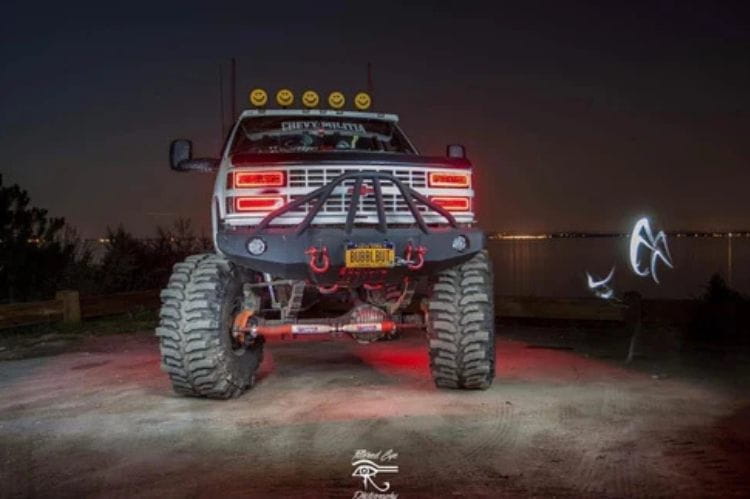 Iron Bull steel front bumper #57 for 1988–1998 Chevy Silverado 1500 featuring heavy-duty steel construction and off-road capability