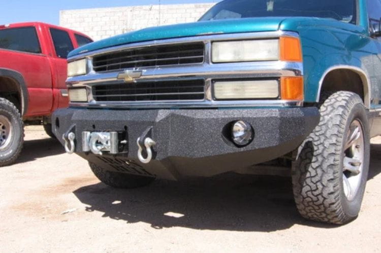 Iron Bull steel front bumper #57 for 1988–1998 Chevy Silverado 1500 featuring heavy-duty steel construction and off-road capability