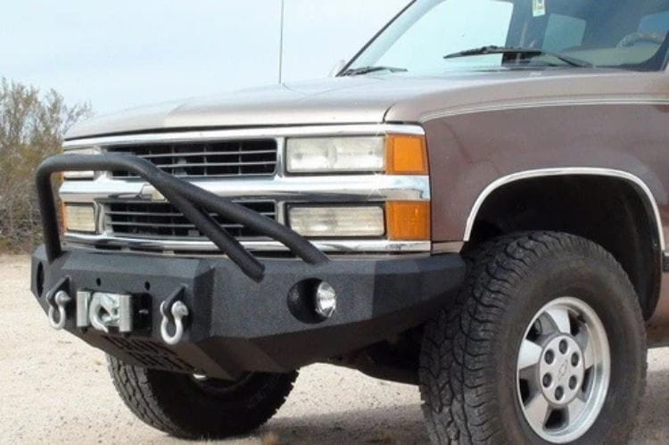 Iron Bull steel front bumper #57 for 1988–1998 Chevy Silverado 1500 featuring heavy-duty steel construction and off-road capability