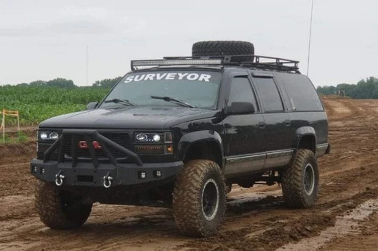 Iron Bull steel front bumper #57 for 1988–1998 Chevy Silverado 1500 featuring heavy-duty steel construction and off-road capability