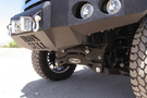 Truck front bumper #15 from Iron Bull gives a 2009-2014 Ford F150 an imposing off-road stance on rough terrain