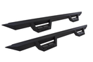 Magnum Raptor Series RTS80TY RT Steps for Toyota Tundra 2007-2018 Crew Max – rugged black side steps with textured non-slip pads for secure footing and a bold off-road look.