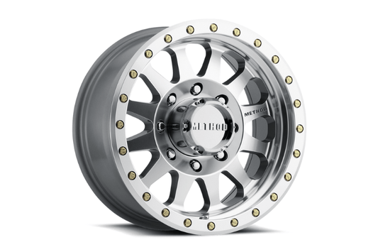 Method Race Wheels MR30478587300 for Ford Excursion 2000-2005 – Double Standard Machined-Clear Coat Finish, durable off-road wheels and truck rims for superior performance