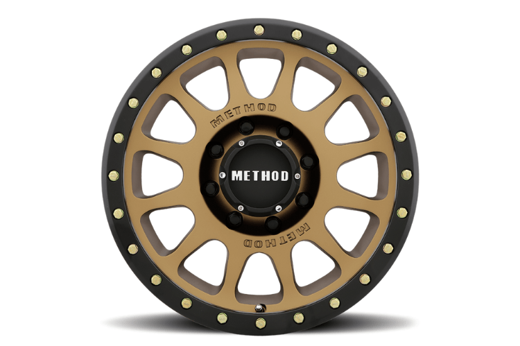 Method Race Wheels MR30521087918N in Bronze/Black provides durable off-road wheels for the 2000-2005 Ford Excursion, offering a stylish aftermarket upgrade for rugged performance