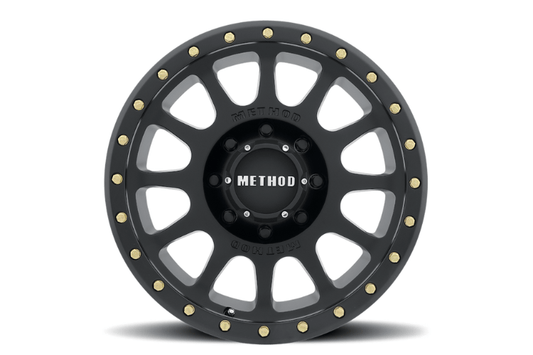Method Race Wheels MR305 Matte Black offers premium off-road wheels for the 2000-2005 Ford Excursion, combining durability and style for the best aftermarket wheels upgrade