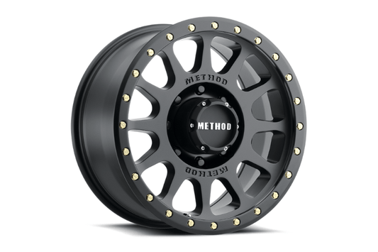 Method Race Wheels MR305 Matte Black offers premium off-road wheels for the 2000-2005 Ford Excursion, combining durability and style for the best aftermarket wheels upgrade