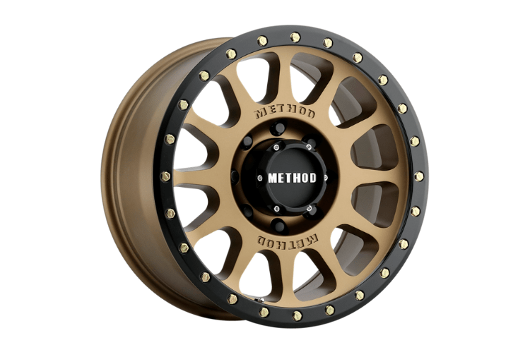 Method Race Wheel MR30589087918H Bronze NV for 2000-2005 Ford Excursion – durable off-road wheels with a rugged design. Perfect aftermarket wheels for trucks seeking Method Race Wheels performance