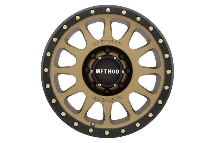 Method Race Wheel MR30589087918H Bronze NV for 2000-2005 Ford Excursion – durable off-road wheels with a rugged design. Perfect aftermarket wheels for trucks seeking Method Race Wheels performance