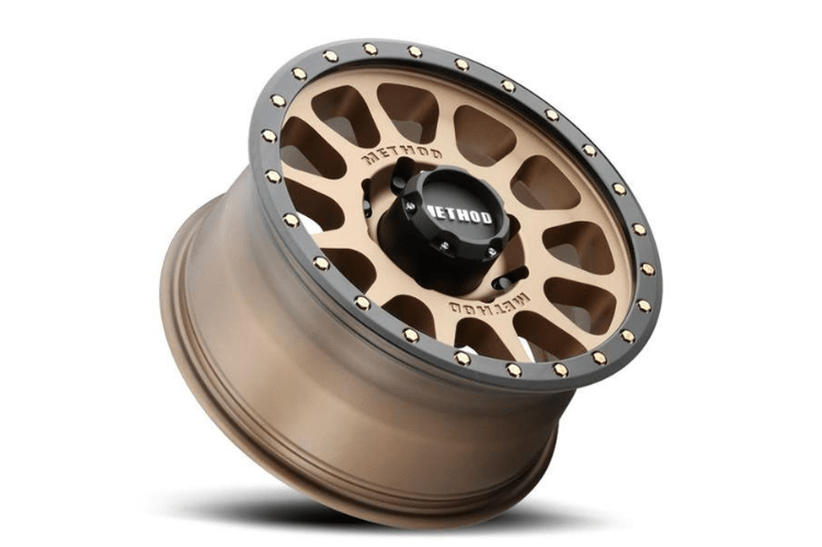 Method Race Wheel MR30589087918H Bronze NV for 2000-2005 Ford Excursion – durable off-road wheels with a rugged design. Perfect aftermarket wheels for trucks seeking Method Race Wheels performance