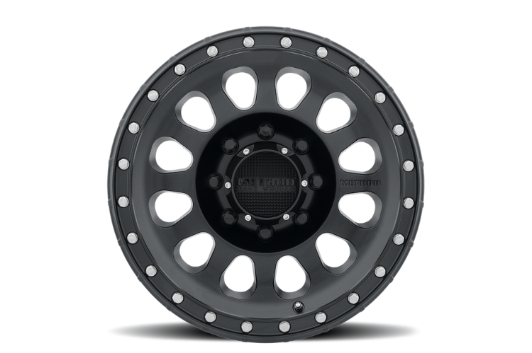 Method Race Wheels MR31579087512N for Ford Excursion 2000–2005 – matte black method wheels for off-road performance